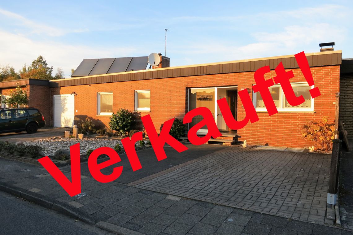 Leben ohne Stufen! Oh, wie schön – ein echter Bungalow! Tolle Lage, tolles Haus, toller Garten! Ideal für Sie und Ihre Familie!